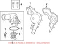 Engine Water Pump Gasket Assembly for Chrysler Dodge Jeep (OEM)