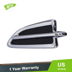 Black Chrome Fender Emblem Moulding for Ford Escape (2013–2015)