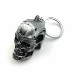 Skull Key Chain Ring for Motorcycle Bicycle (Universal Fit)