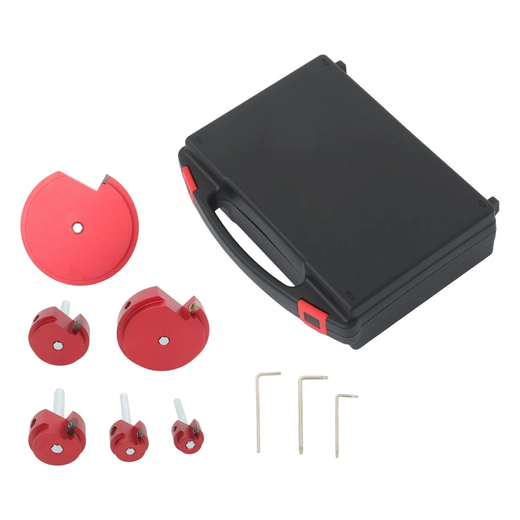 6 Pcs Pipe Reamer Kit for Plastic Pipe Fittings (0.75" to 4")