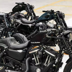 1" Black Motorcycle Handlebars Drag Z Bar for Harley Sportster XL (2004-2023)