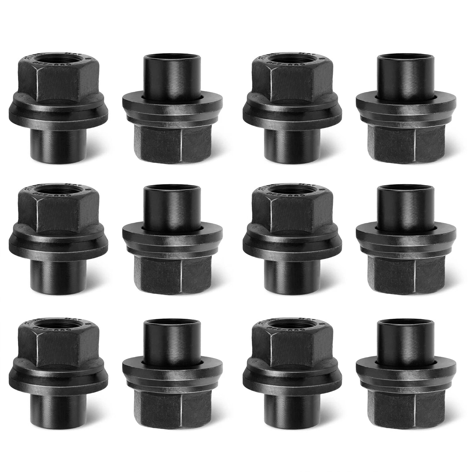 Set of 12 Wheel Nuts M22x1.5 x 19mm for (M22-1.5x19mm)