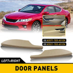 Set of 2 Door Armrest Panels for Honda Accord Coupe (2008–2012) Beige