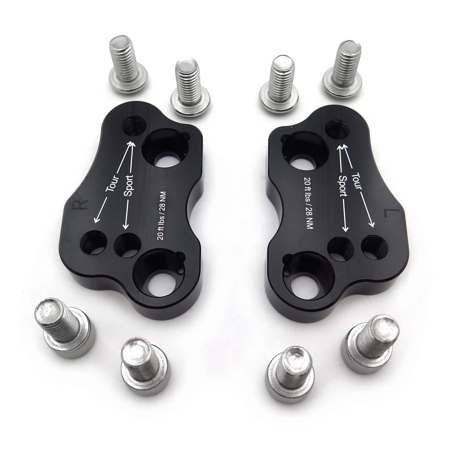 Adjustable Handlebar Risers for Honda GL1800 (2018–2019)