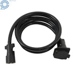 7 Pin Trailer Plug Extension Cord for RV Gooseneck (10ft)