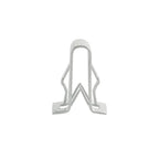 50pcs Gray Dashboard Retainer Clips for Instrument Panel - Universal Fit