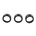 Set of 2 Climate Control Knob Ring Covers for Mazda 3 (2014–2018) CX-5 (2016–2019)