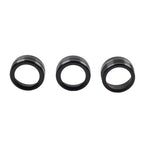 Set of 2 Climate Control Knob Ring Covers for Mazda 3 (2014–2018) CX-5 (2016–2019)
