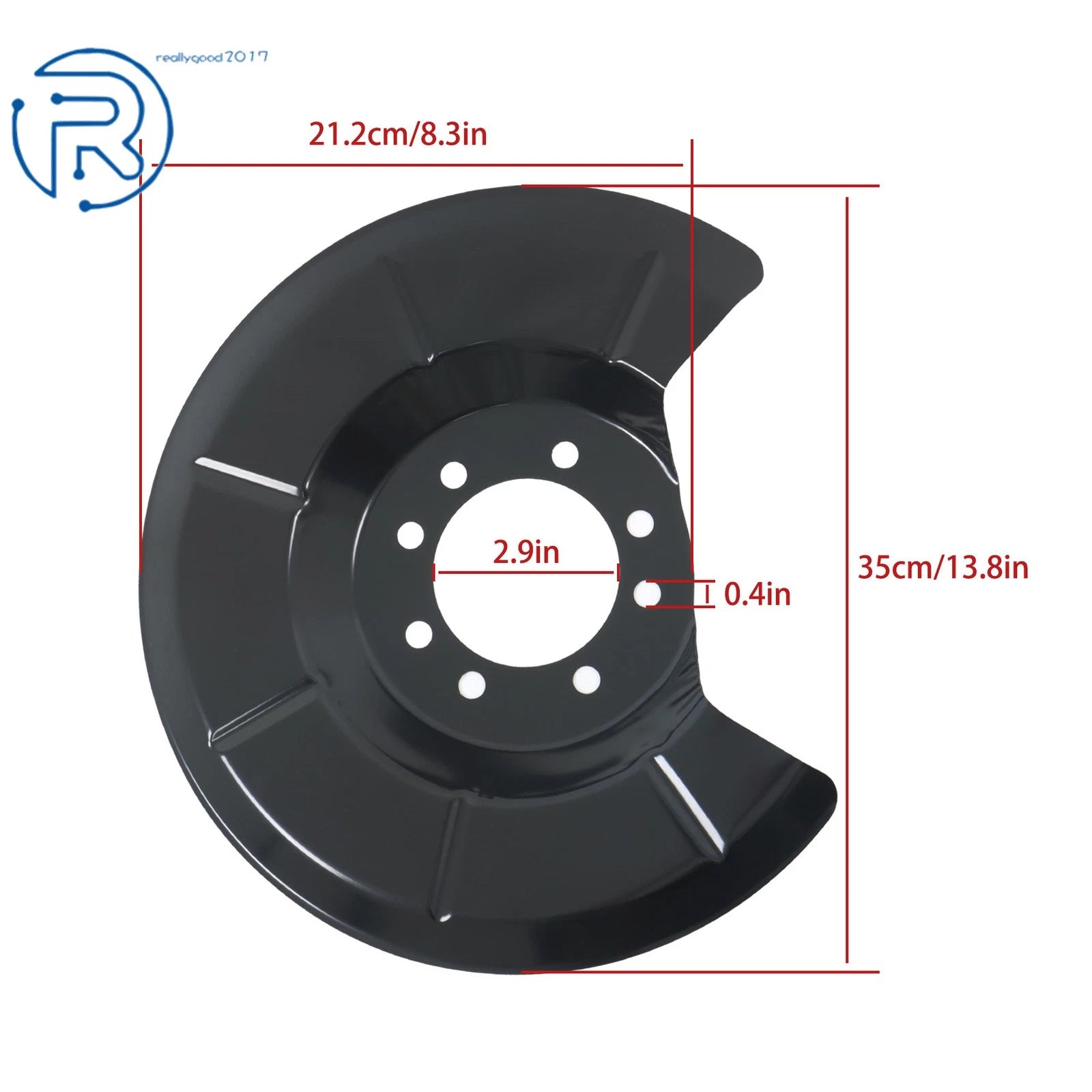 Set of 2 Brake Dust Shields for Mazda 3 (2004-2015)