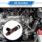 Fuel Injector No. 23250-0F020 for Toyota 4Runner (2004–2009) 1 Pc Brown