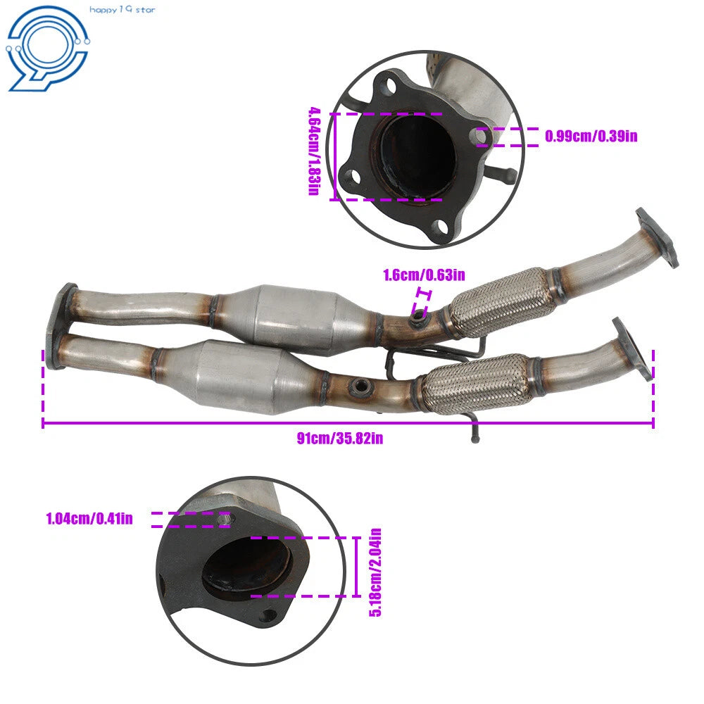 Flex Pipe Catalytic Converter for Volvo XC90 (2011-2014)
