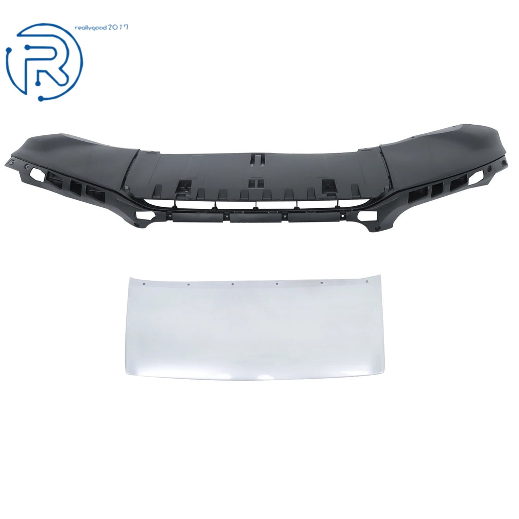 Front Bumper Lower Valance with Trim Plate for Ford Escape (2013–2016)