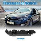Right Side Front Bumper Bracket for Honda Civic (2012-2015)
