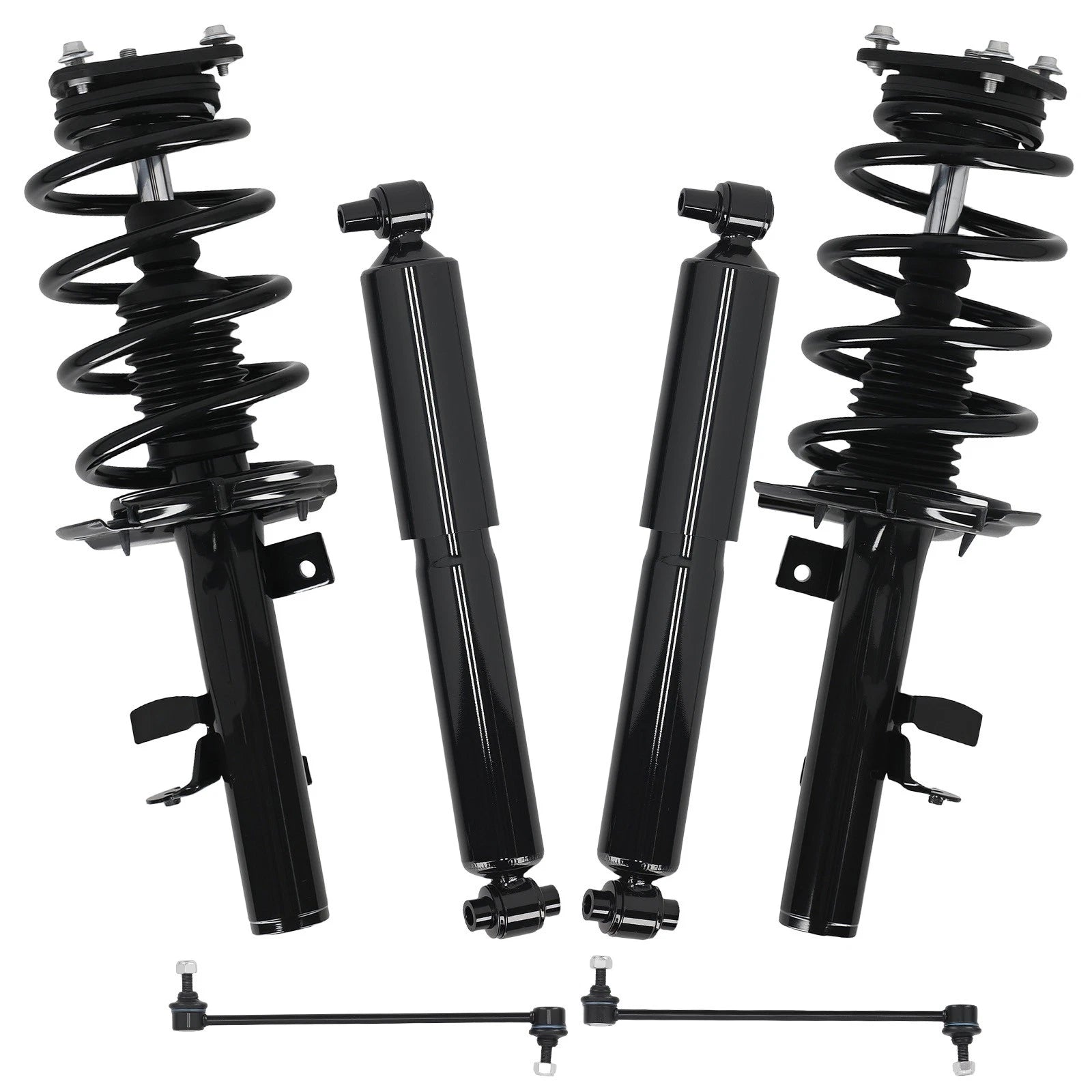 6pcs Struts & Sway Bar Link for Ford Transit Connect (2014–2018)
