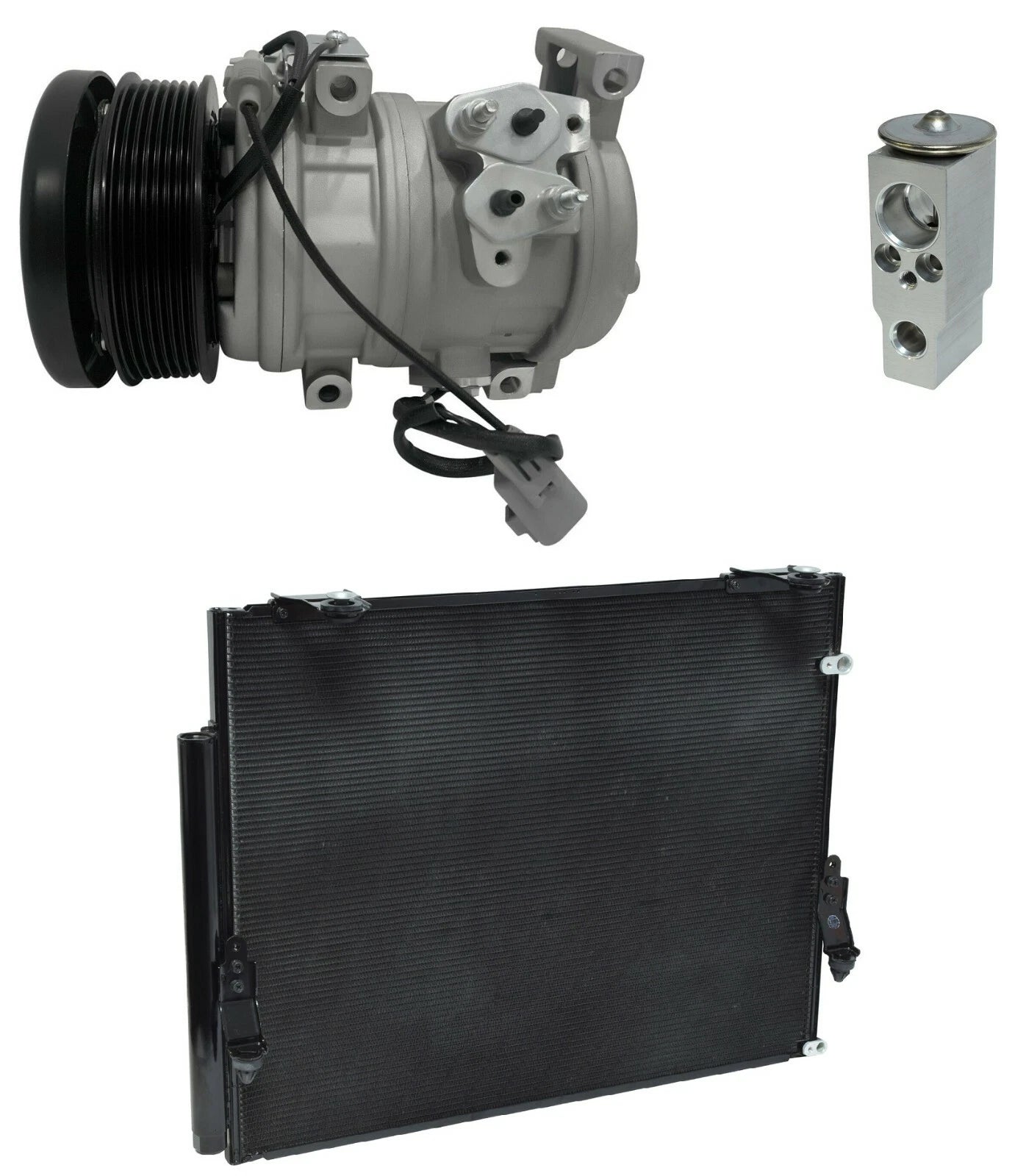 AC Compressor Kit With Condenser for Toyota Tundra 5.7L (2007–2013)