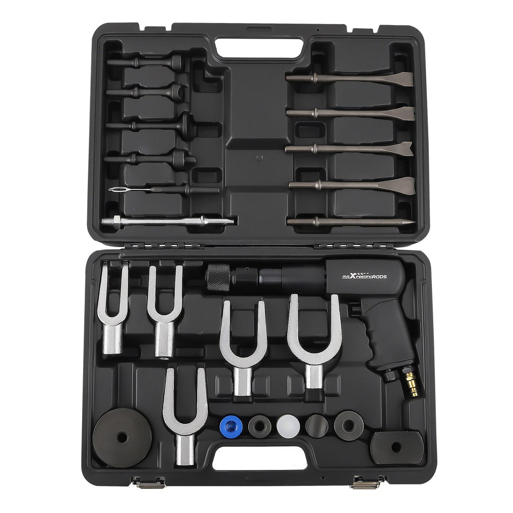 Air Hammer Tool Kit for Professional Use with Case