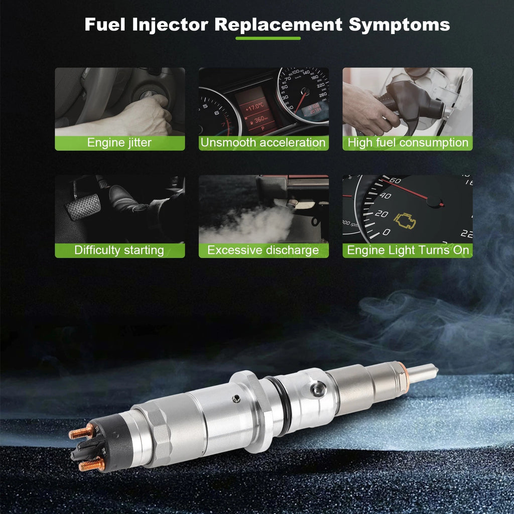 Fuel Injector for Hyundai HL770-7A, Cummins QSB6.7, Komatsu PC200-8, ZW180