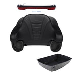 Matte Black Trunk Pad Light Speakers for Harley Street Road Glide (2014–2026)