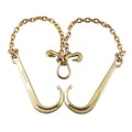 Tow Chain J-Hooks for G70 Flatbed Truck (5/16" X 2')