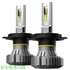 2X H4 LED Headlight Bulbs for