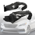 Set of 2 Splash Shields for Hyundai Sonata (2011–2015) Front Left & Right