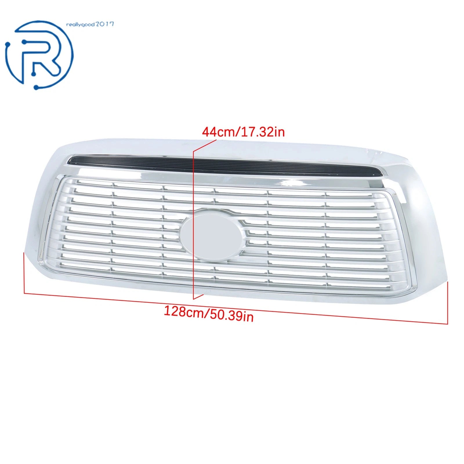 Chrome Upper Bumper Grille for Toyota Tundra (2010-2013)