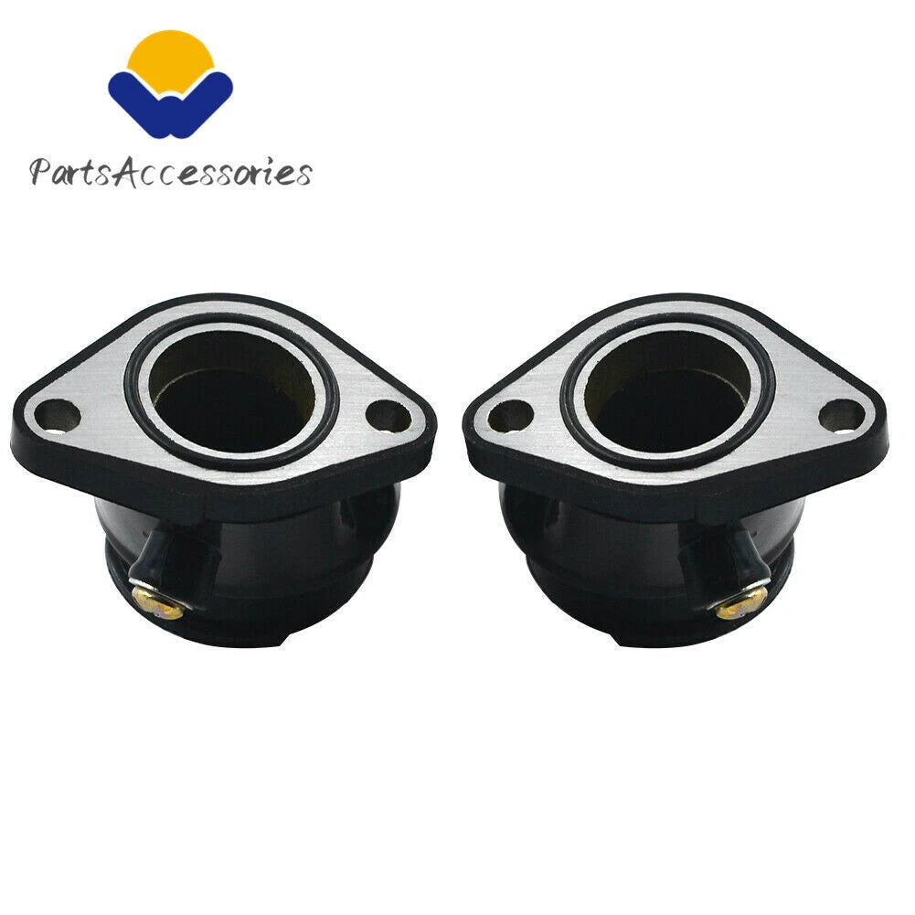 Set of 2 Carburetor Intake Manifold Joint Boot Pipe for Honda Rebel CA250 CMX250