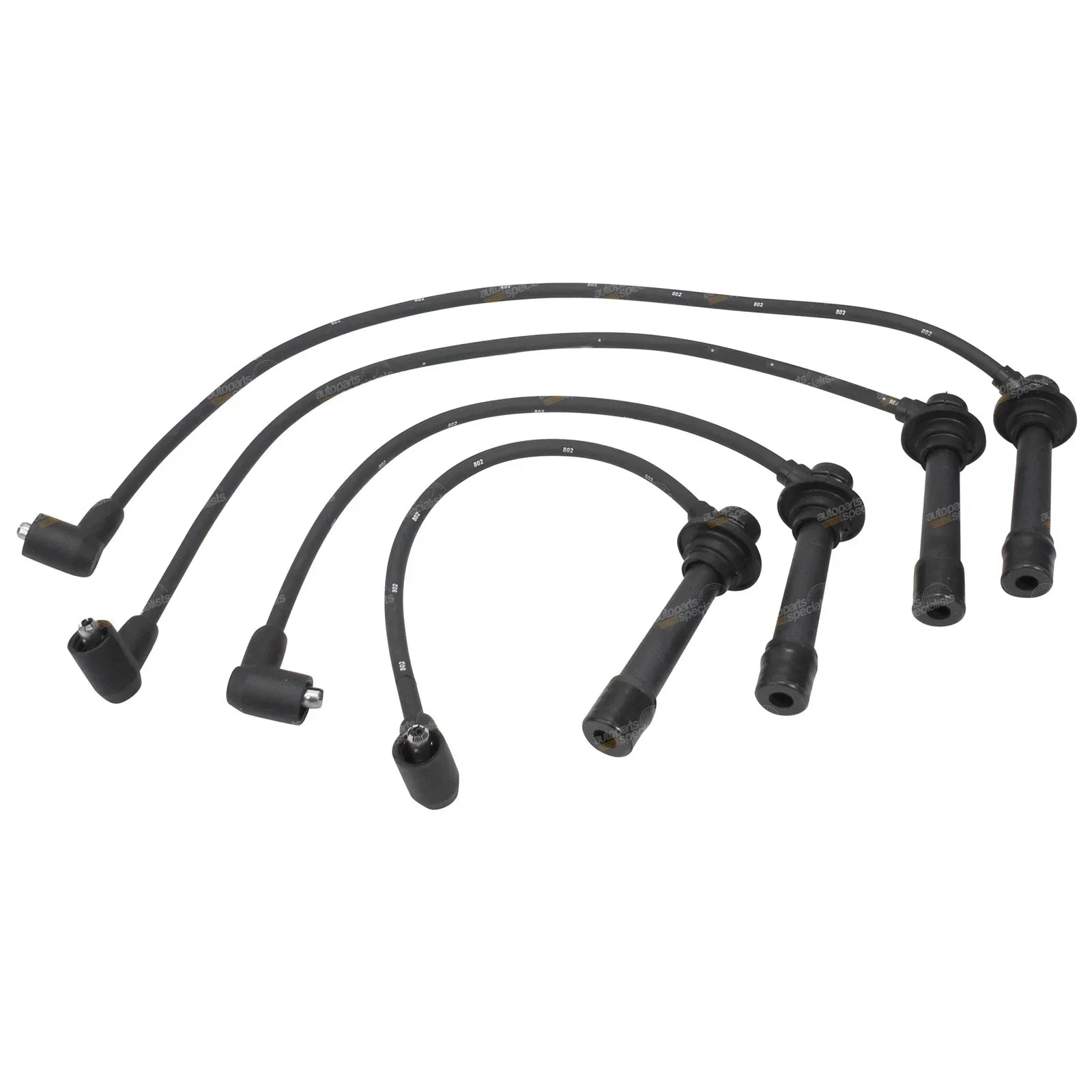 Ignition Spark Plug Lead Set 4cyl for Mazda 323 BA (1994 - 1998)