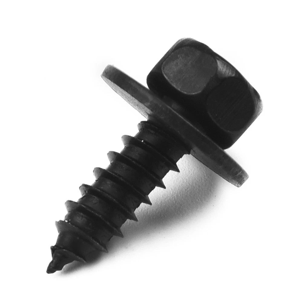 Set of 4 Bumper Fender Splash Seal Shield Rivet Clip Fasteners for