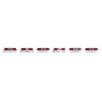 Chrome Bronco Grille Letter Emblem Set for 1966–1977 Ford Bronco