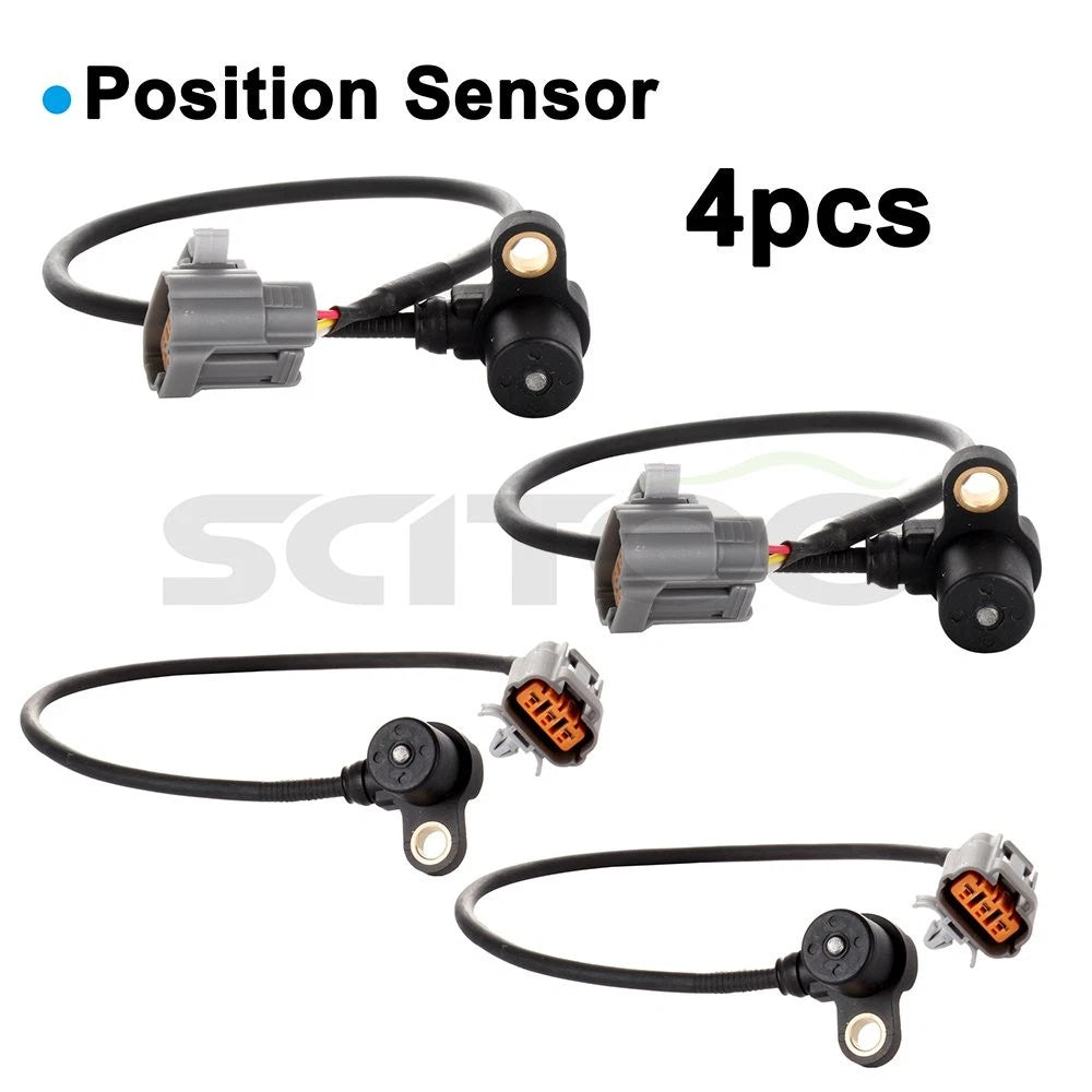 4X Crankshaft Position Sensor for Kia Sephia (1995–1997), Mazda MX-3 (1992–1995)
