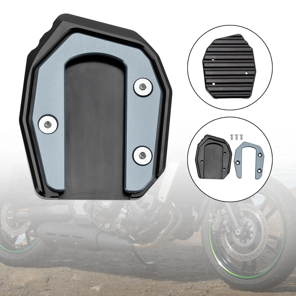 Kickstand Enlarger Plate Pad for Kawasaki Vulcan S 650 VN650 (2015–2023)