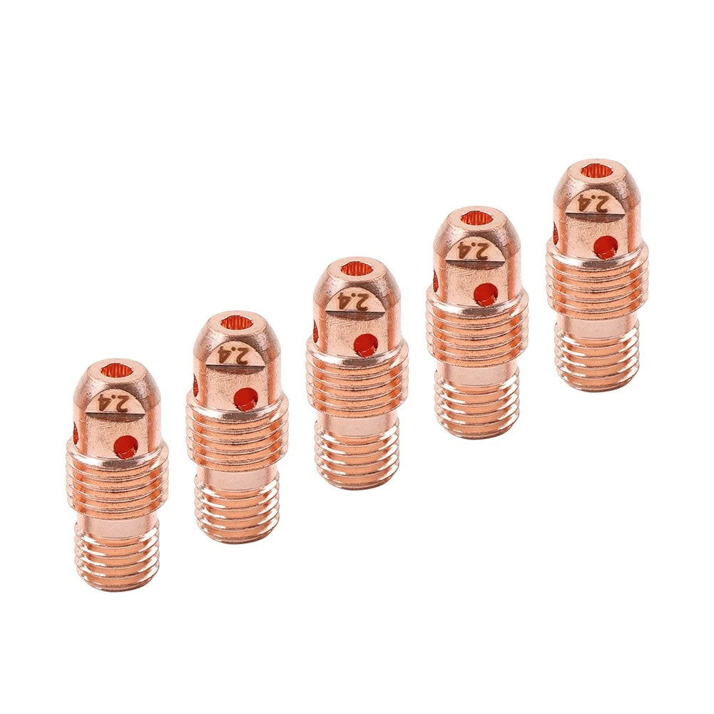 5PCS TIG Collet Body 13N28 for 9/20/25 TIG Torch