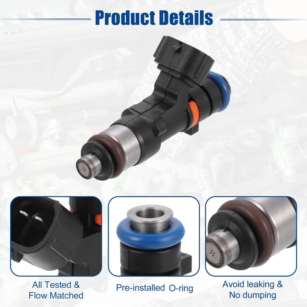 6X Fuel Injector Nozzle for Nissan 350Z 3.5L (2002–2009) 16600-CD700