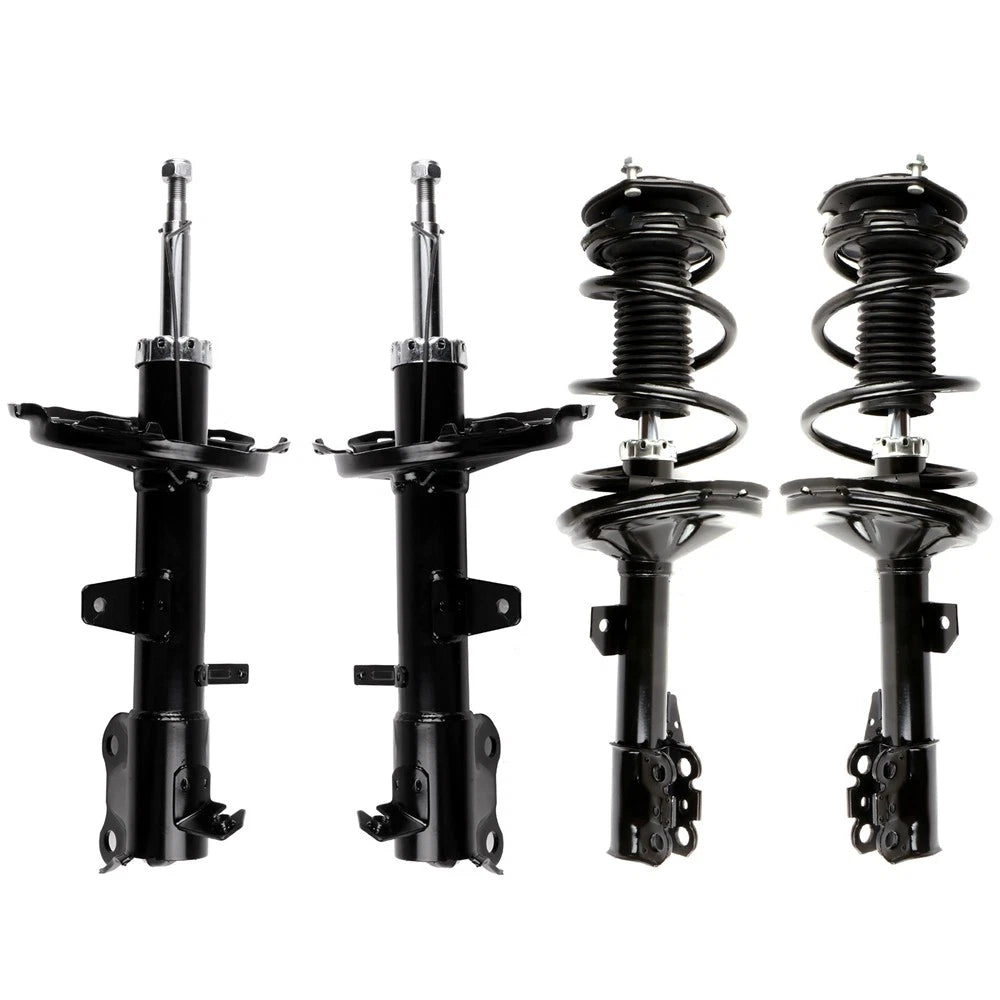 Set of 4 Shock Strut Coil Springs for Toyota Highlander (2004–2007)