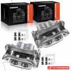 Front Brake Calipers with Brackets for Lexus RX350 Toyota Sienna (2007–2020)