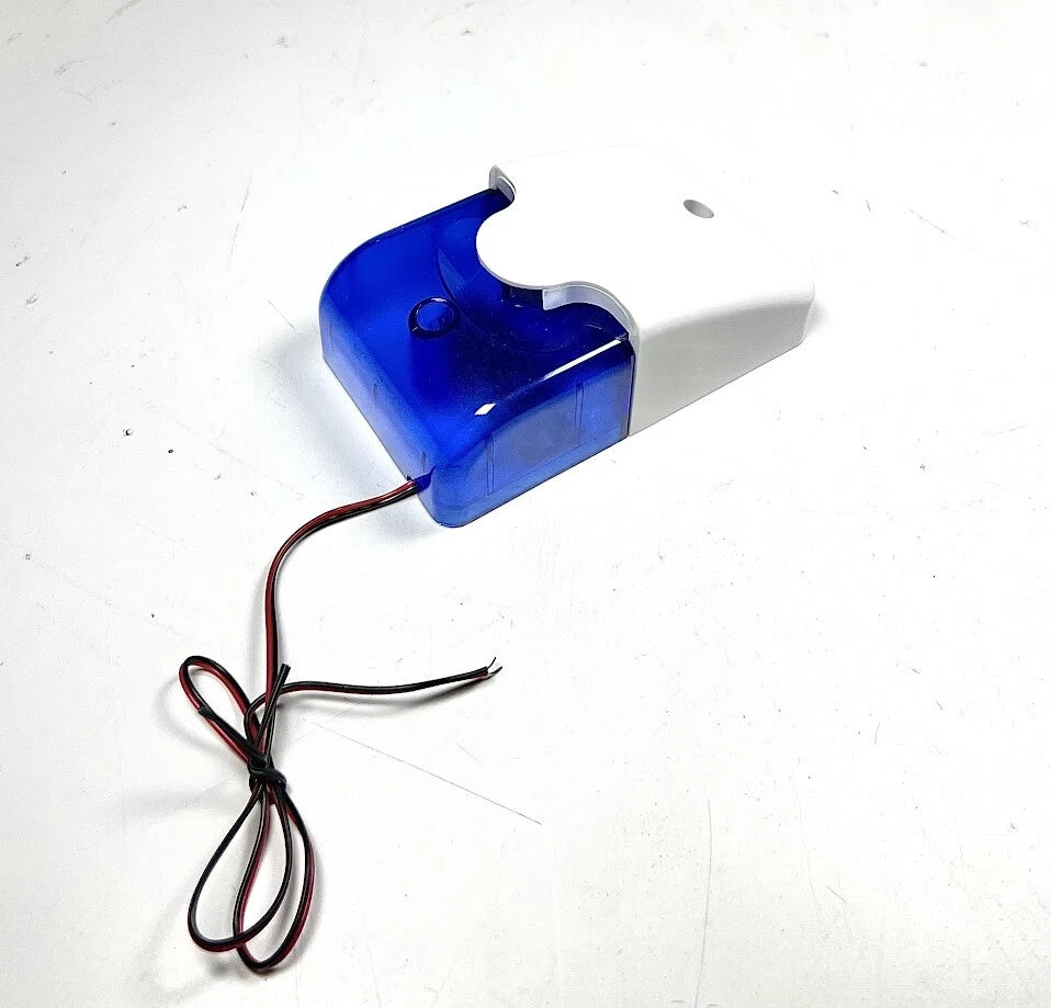 Aqualarm 20286 Blue Strobe & Siren for Outdoor/Indoor Use (12V)
