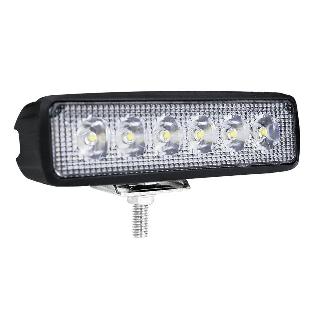 6500K LED Work Light Bar for ATV SUV Truck (with Mounting Bracket)