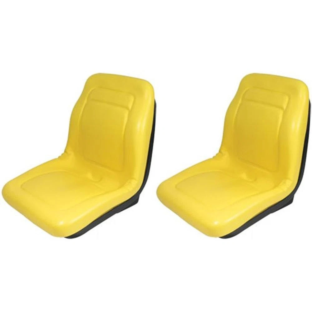2 High Back Seats for John Deere Gator E, CS, CX, 4x4, Trail, HPX, TE