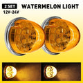 2PC Watermelon LED Side Marker Signal Lights for EXV (12V)