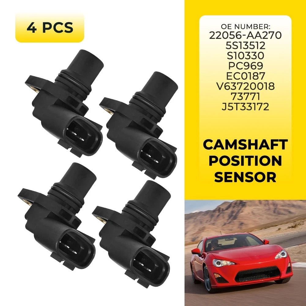 4X Engine Camshaft Position Sensor for Subaru Forester BRZ WRX Outback (2013–2021)