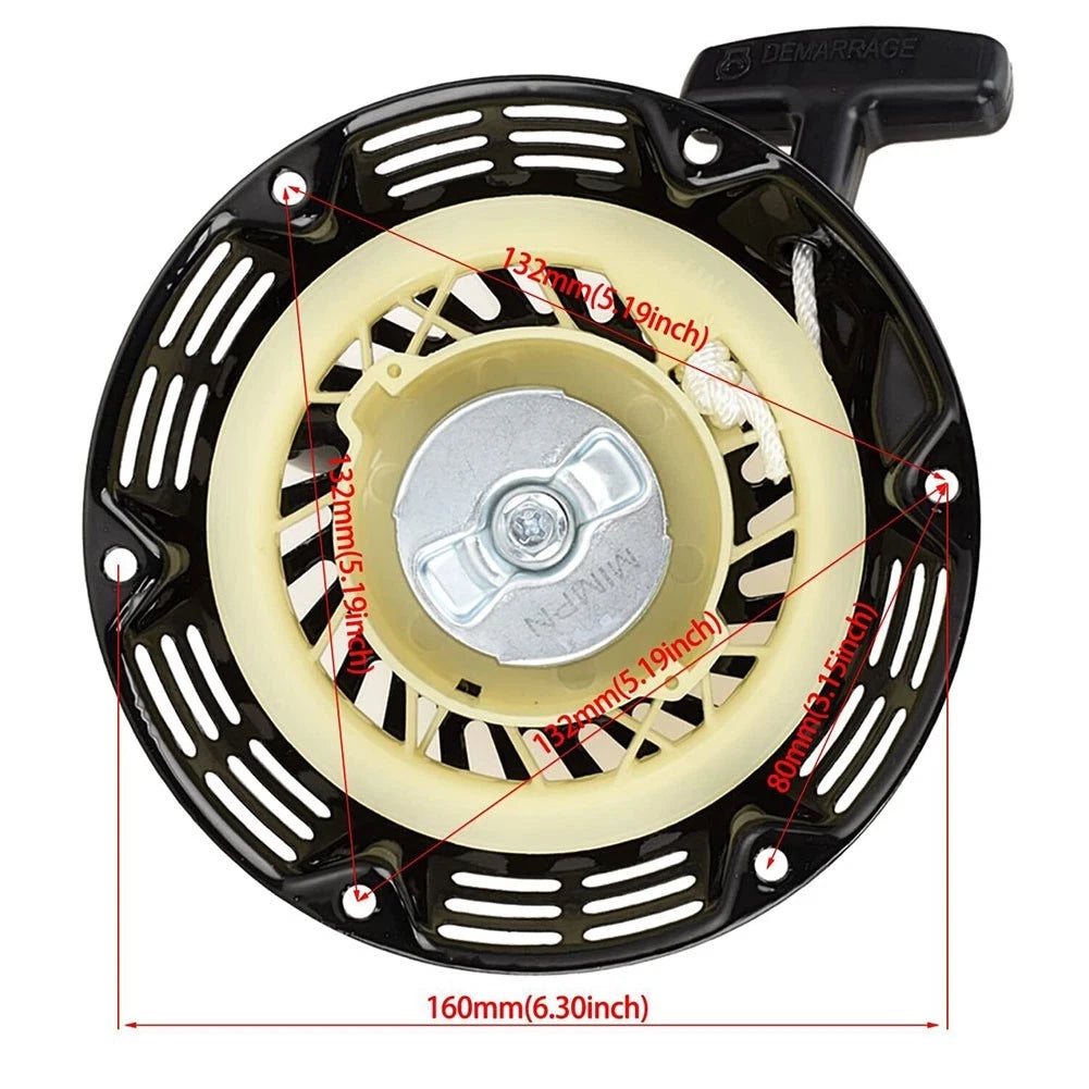 Recoil Pull Starter for Multiple Engine Sizes (2010–2023)