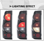 Smoke Tail Lights Pair for Chevy Silverado 1500 2500 3500 GMC Sierra (1999–2006)