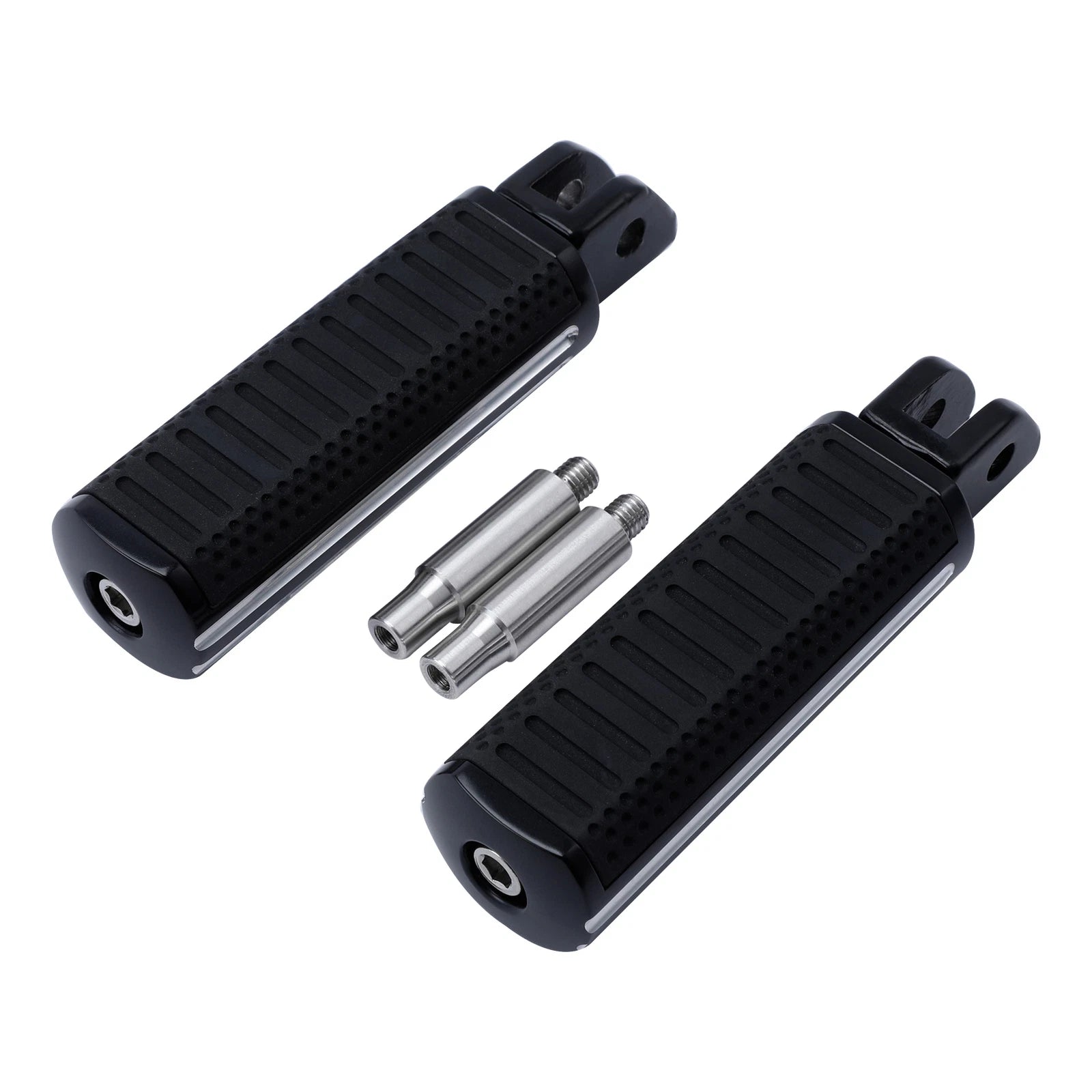 Driver Footpegs Pedal Footrest for Harley Softail Low Rider Fat Bob (2018–2023)