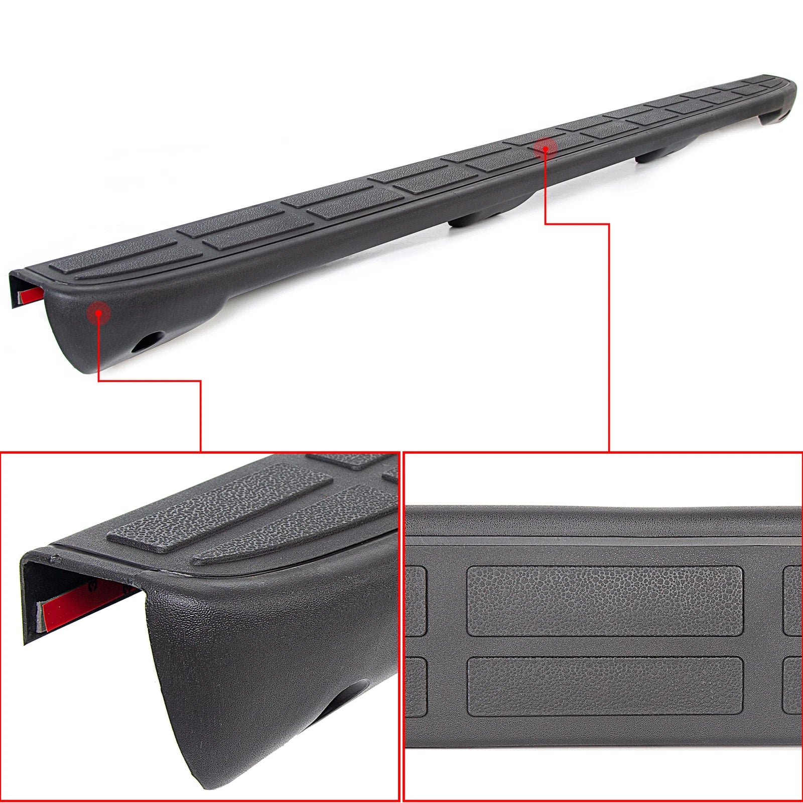 Tailgate Cap Molding Cover for Chevy Silverado Sierra (1999-2007)