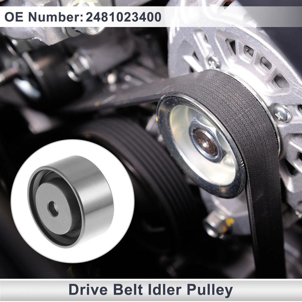 Drive Belt Idler Pulley for Hyundai Tucson (2005–2009) No. 2481023400