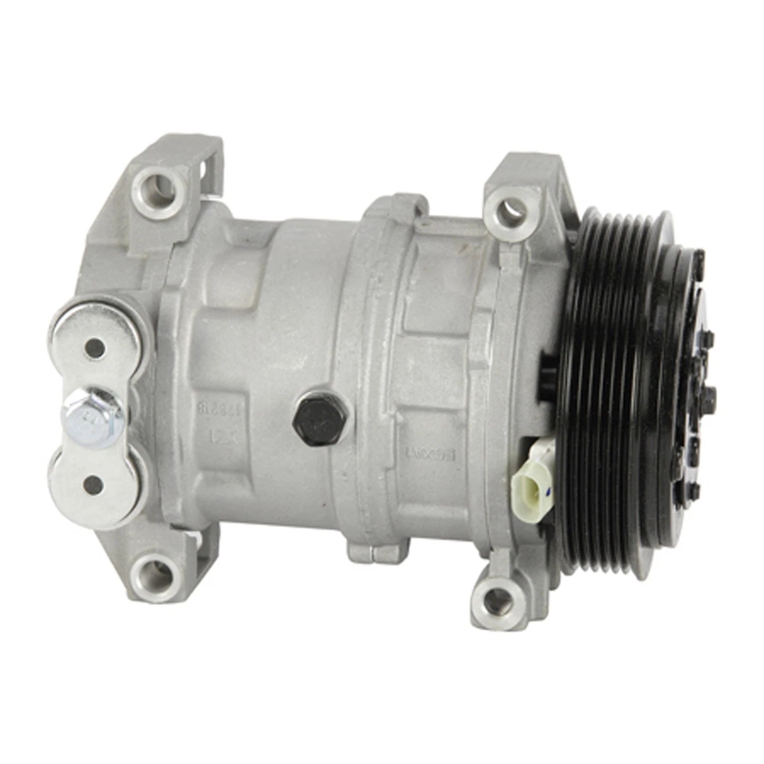 Replacement A/C Compressor H6 6 Groove Replacement Parts For V6 Engine