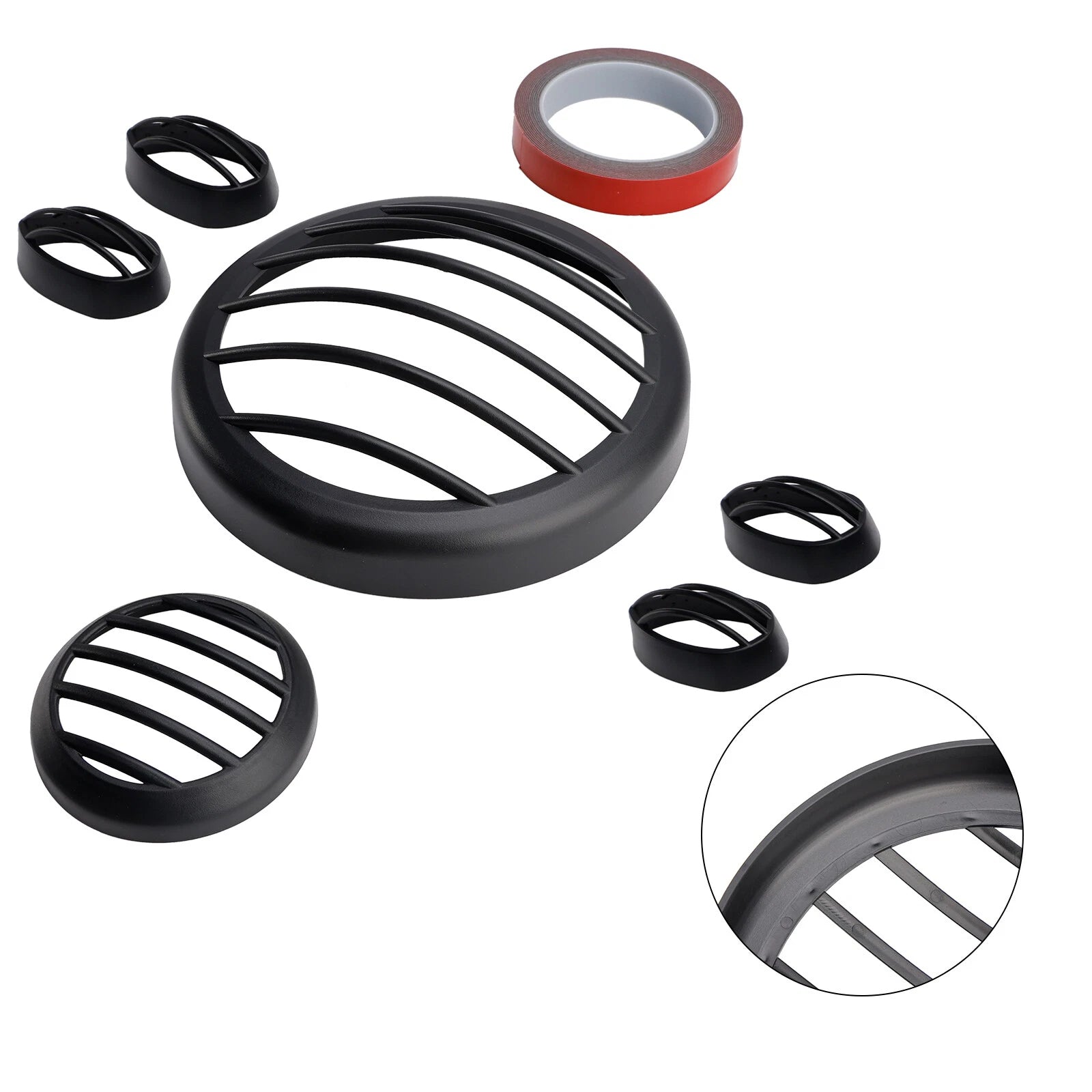 Set of 2 Front Headlight Guard Covers for Yamaha PG-1 (2023–2024)