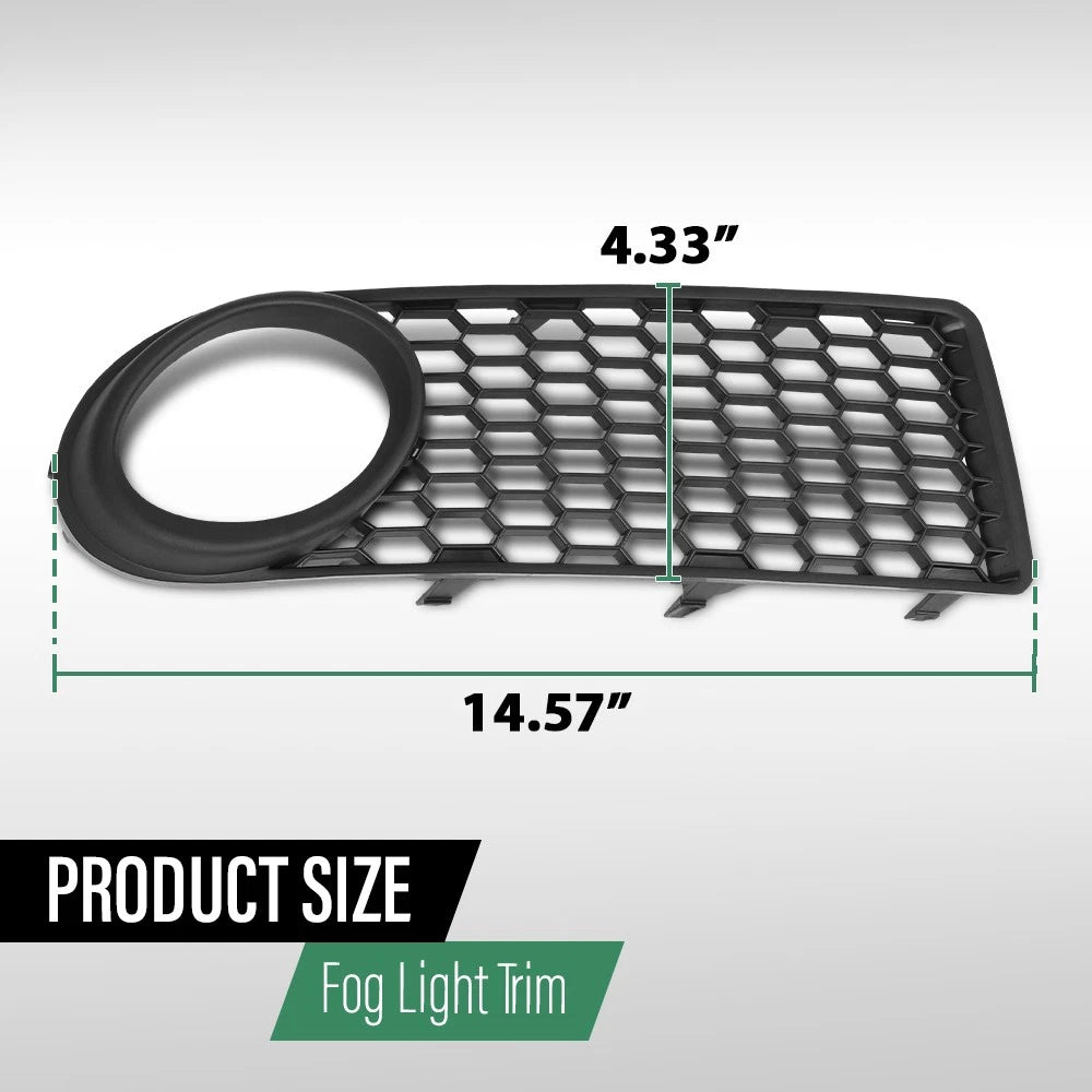 Set of 2 Fog Light Trim for Volkswagen Beetle (2006–2010)