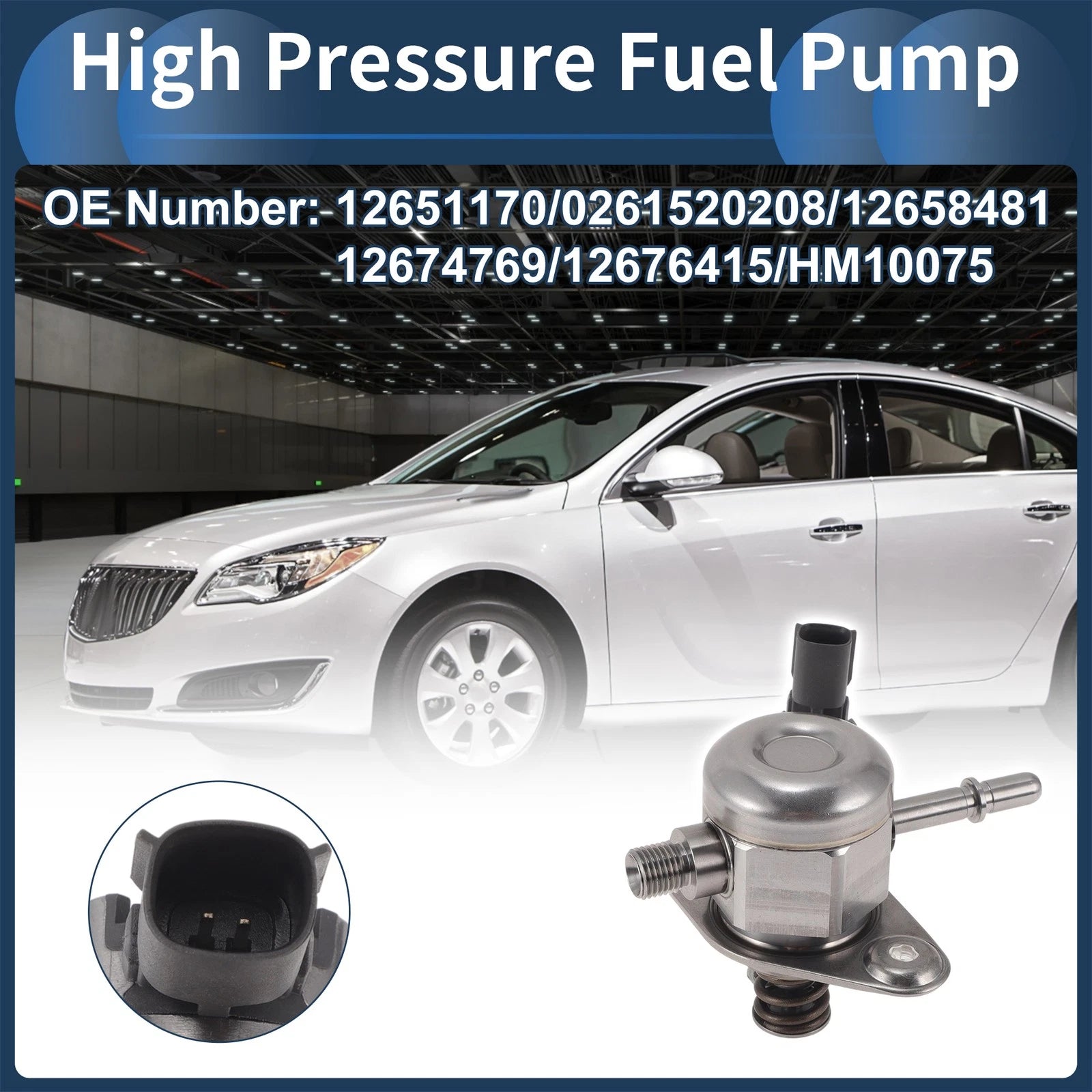 High Pressure Fuel Pump for Buick Regal (2014–2017) & Chevrolet Malibu (2014–2017) No. 12651170